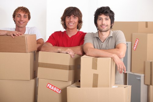 Careful handling of fragile items during a Bromley house move