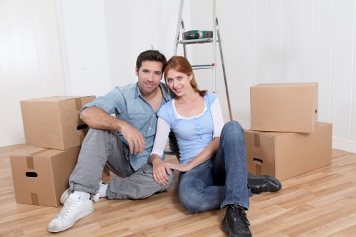 Local removals team supporting a Bromley home move