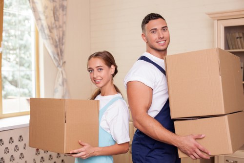 Residential move planning in Bromley with a removal vehicle